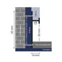 Ver imagem 2 de Rodape Inverso de Aluminio Branco Santa Luzia