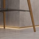 Ver imagem 4 de Rodape Inverso de Aluminio Branco Santa Luzia