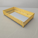 Ver imagem 5 de Bandeja Retangular -metal - Fundo Espelhado