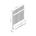 Ver imagem 4 de Rack com Painel para TV até 65 Polegadas 2 Portas 179cm