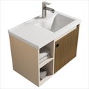 Ver imagem 4 de Conjunto Gabinete com Cuba e Espelheira Juárez Pérola/ripado