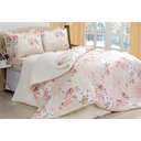 Ver imagem 2 de Kit Coberdrom Micropercal e Sherpa Patchwork Queen Size 03 Pçs