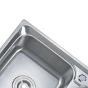 Ver imagem 4 de Pia Dupla de Cozinha Inox 68x39x20 Belcca Pcd201-01