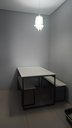 Ver imagem 1 de Mesa Cozinha 2 Bancos Industrial Retangular 120x80 Pé Metal:off White/preto