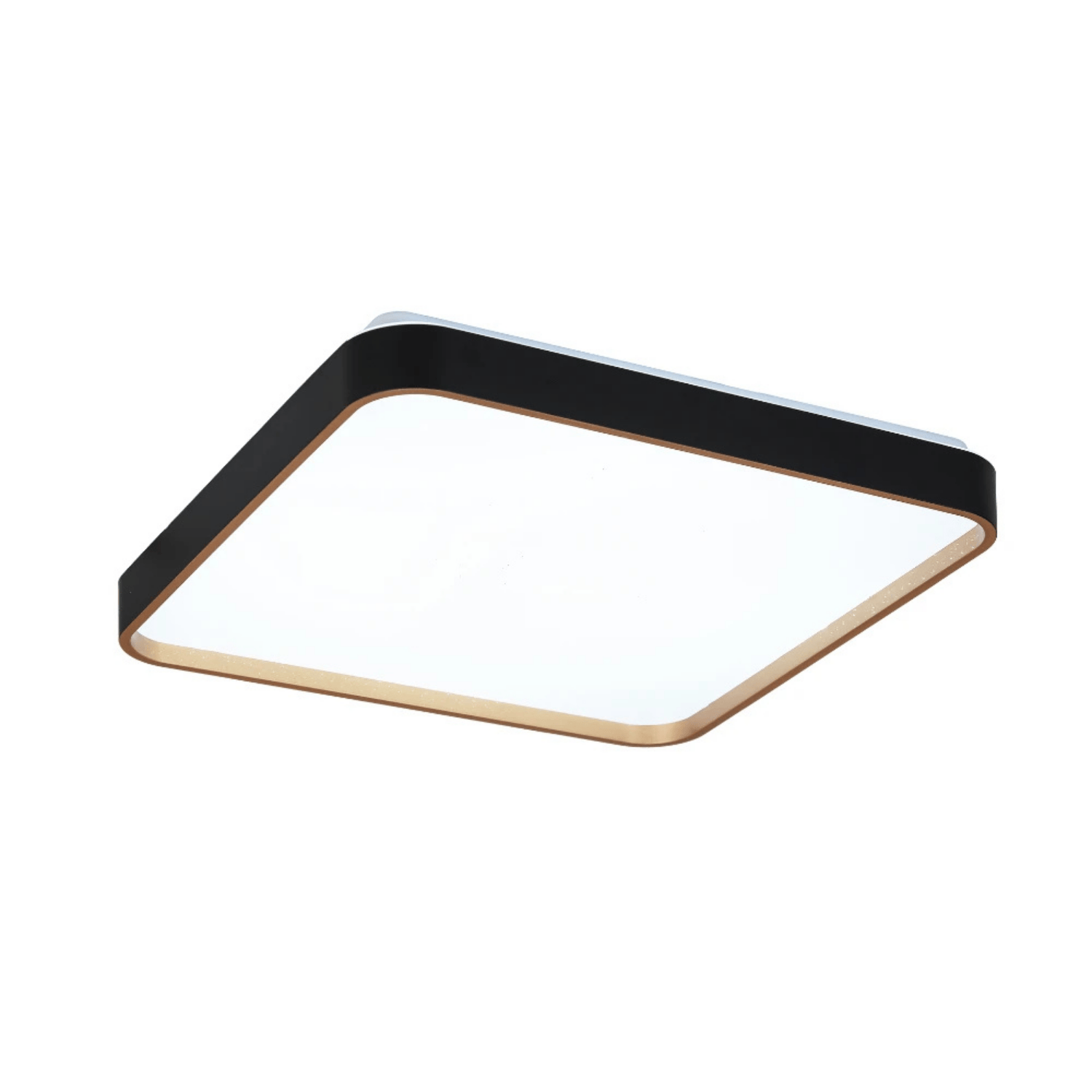 Plafon Sobrepor Dourado e Preto 38cm Led 30w 3em1 Bivolt La1030 Delis - 4
