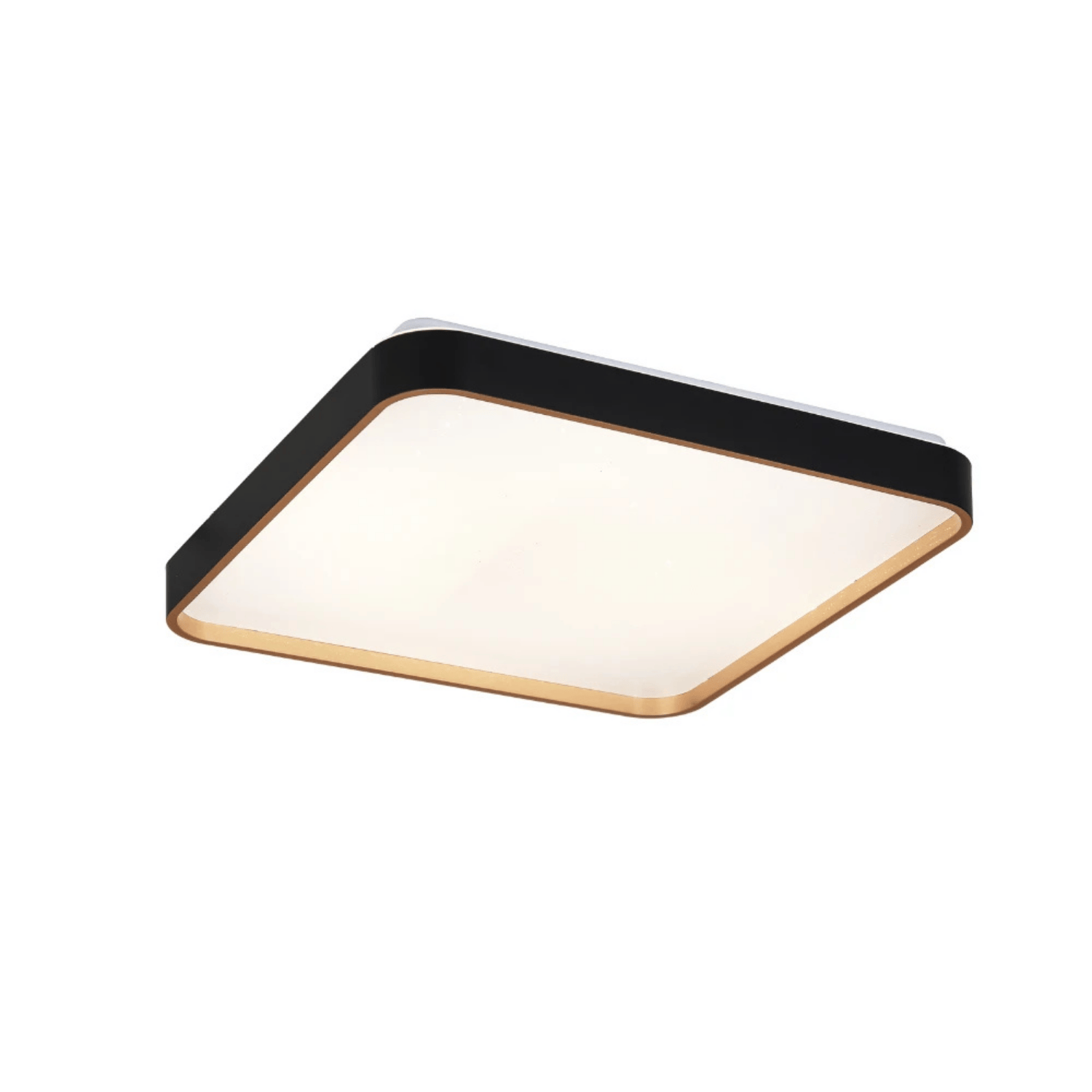 Plafon Sobrepor Dourado e Preto 38cm Led 30w 3em1 Bivolt La1030 Delis - 3