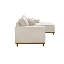 Ver imagem 4 de Sofá Cronos 185cm Chaise Lado Direito Meu Sofá Online A302 Linho Branco