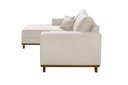 Ver imagem 4 de Sofá Cronos 185cm Chaise Lado Direito Meu Sofá Online A302 Linho Branco