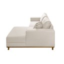 Ver imagem 3 de Sofá Cronos 185cm Chaise Lado Direito Meu Sofá Online A302 Linho Branco