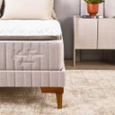 Ver imagem 3 de Cama Box King Size (box + Colchão) 193x203x62 Prorelax Látex Firm Pillow Top com Látex - Cinza