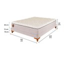 Ver imagem 6 de Cama Box King Size (box + Colchão) 193x203x62 Prorelax Látex Firm Pillow Top com Látex - Cinza