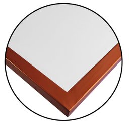 Mesa de Apoio Lateral para Sofá Belfast Cobre e Branco - 5