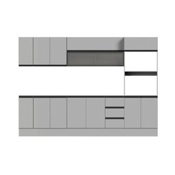 Cozinha Modulada 8 Peças 4 Aéreos 3 Balcões 1 Torre Quente Nara Cabecasa Madeiramadeira - 4