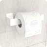 Porta Papel Higienico Suporte Papeleira Banheiro Branco Elg - 1