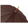 Guarda-chuva 16 Varetas Extra Grande Automático Bordô - 6