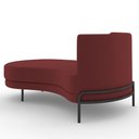 Ver imagem 7 de Sofá Chaise Longue Sala de Estar Living Lucca Esquerdo D02 Veludo Marsala C-278 - Lyam Decor