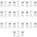 Ver imagem 1 de Kit 10 Bistros com 20 banquetas cromadas-GatMagazine