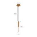Ver imagem 3 de Lustre Pendente Nordecor Zana 2921 Ouro Champagne Led Bivolt