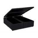 Ver imagem 1 de Cama Box Baú Universal King Courano Black (186x198x35) - Ortobom