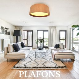 Lustre Plafon Madeira Ripado Redondo 50cm para Sala de Estar Sala de Jantar Cor Freijó - 9