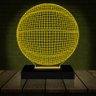 Luminária Led 3d | Bola Basquete Abajur - 16 Cores - 2