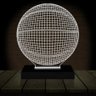 Luminária Led 3d | Bola Basquete Abajur - 16 Cores - 7
