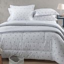 Ver imagem 1 de Jogo de Cama Queen 200 Fios Vintage Narion - Kacyumara Estampado Claro