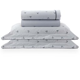 Jogo de Cama Queen 200 Fios Vintage Narion - Kacyumara Estampado Claro - 3