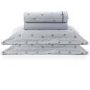 Ver imagem 3 de Jogo de Cama Queen 200 Fios Vintage Narion - Kacyumara Estampado Claro