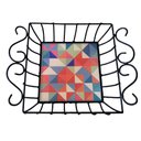 Ver imagem 5 de Fruteira de Mesa Ferro e Azulejo Quadrada Grande pra Cozinha Azulejo G7