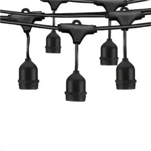 Cordão Varal de Luz 10m 2oxe27 Ip65 - Galaxyled