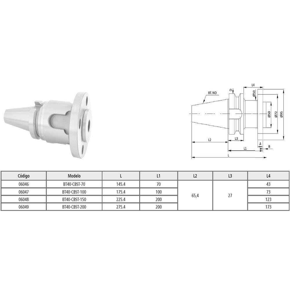 Cone Modular Cbst - Modelo Bt40 Cbst-200 Bt - 2