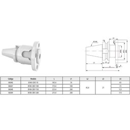 Cone Modular Cbst - Modelo Bt40 Cbst-200 Bt - 2
