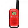 Rádio Comunicador Talkabout 25km T110br Vermelho Motorola - - 10