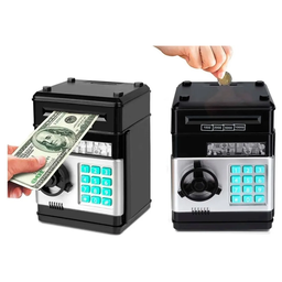 Cofre Eletrônico Digital Automático Notas e Moedas - 2