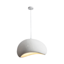 Ver imagem 1 de Luminária Pendente Cúpula Estilo Japonês Cor Branca com 30cm