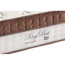 Ver imagem 3 de Cama Box Baú Solteiro: Colchão Molas Anjos King Best Superlastic + Base CRC Courano Brown(88x188)