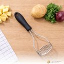 Ver imagem 6 de Espremedor de Batata Amassador Legumes Feijão Resistente Aço Inox