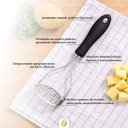 Ver imagem 2 de Espremedor de Batata Amassador Legumes Feijão Resistente Aço Inox