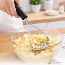 Ver imagem 5 de Espremedor de Batata Amassador Legumes Feijão Resistente Aço Inox