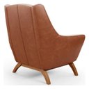 Ver imagem 5 de Poltrona Dekorien Juliet Corano Linho Bege Alto Acabamento