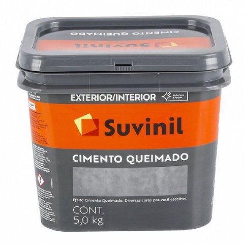 Efeito Cimento Queimado 5 Kg Tunel de Concreto - 50687531 - Suvinil