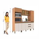 Ver imagem 5 de Cozinha Compacta 4 Peças com Torre Quente Paneleiro e Vidro Reflecta Cecília