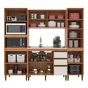 Ver imagem 6 de Cozinha Compacta 4 Peças com Torre Quente Paneleiro e Vidro Reflecta Cecília