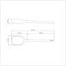 Colher de Servir Tramontina Live em Silicone Cinza com Cabo de Madeira Tramontina - 5