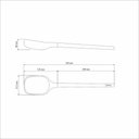 Ver imagem 4 de Colher de Servir Tramontina Live em Silicone Cinza com Cabo de Madeira Tramontina