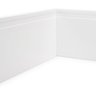 Kit 7,2M Linear Rodapé de Poliestireno 15cm X 15mm X 2,40m Frisado NFR   - 3