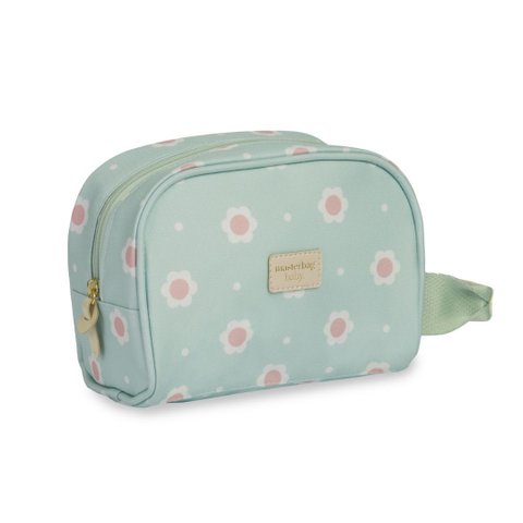 Necessaire Bebê Maternidade Margaridas Menta Masterbag