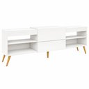 Ver imagem 3 de Rack para TV até 55 Polegadas Taylor 1 Porta 2 Prateleiras Branco Fosco - Panorama Móveis