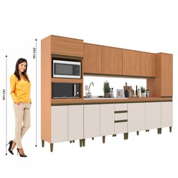 Cozinha Completa 6 Peças com Torre Quente e Paneleiro Cecília - 5 Cozinha Completa 6 Peças com Torre Quente e Paneleiro Cecília - 5